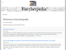 Tablet Screenshot of encyberpedia.com